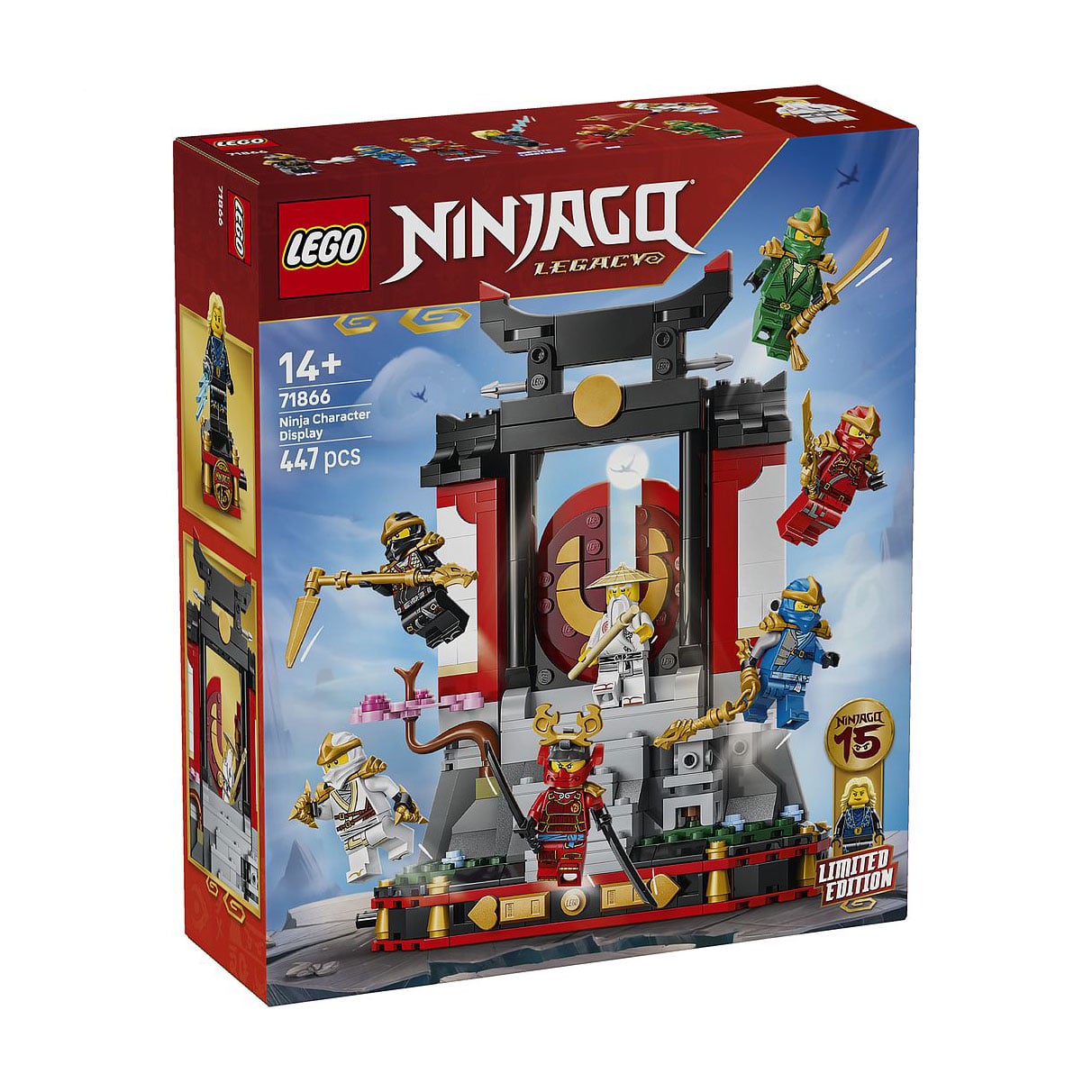 Конструктор LEGO Ninjago Модель персонажів ніндзя. 15-та річниця, 447 деталей, від 14 років (71866)